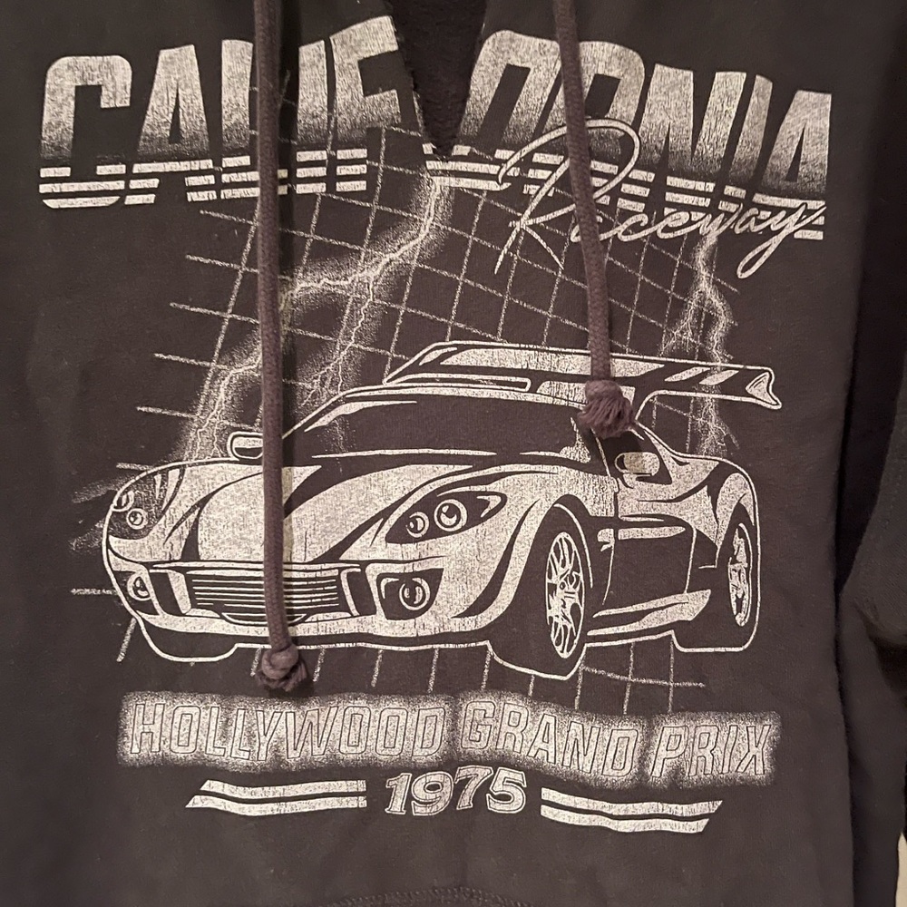 California racing Hollister sweatshirt Grand Prix 1975